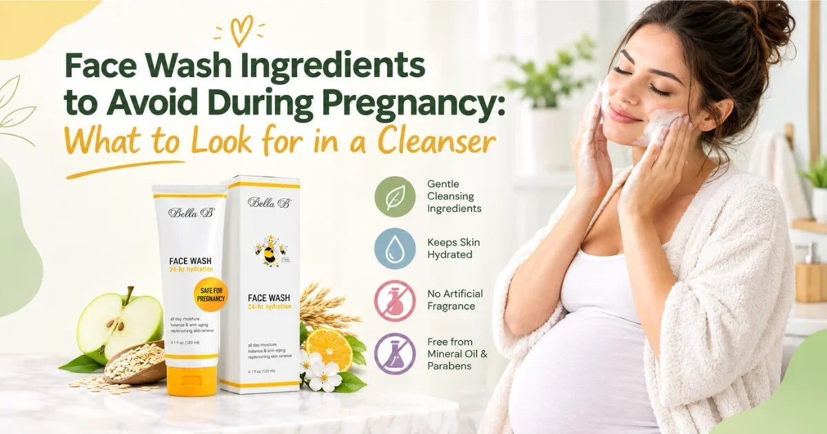 Which Face Wash Ingredients to Avoid During Pregnancy?