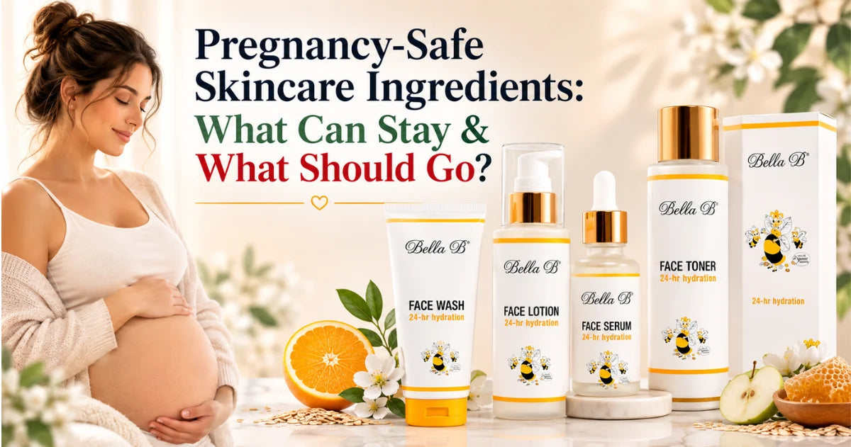 Pregnancy-Safe Skincare Ingredients: What Can Stay & What Should Go?