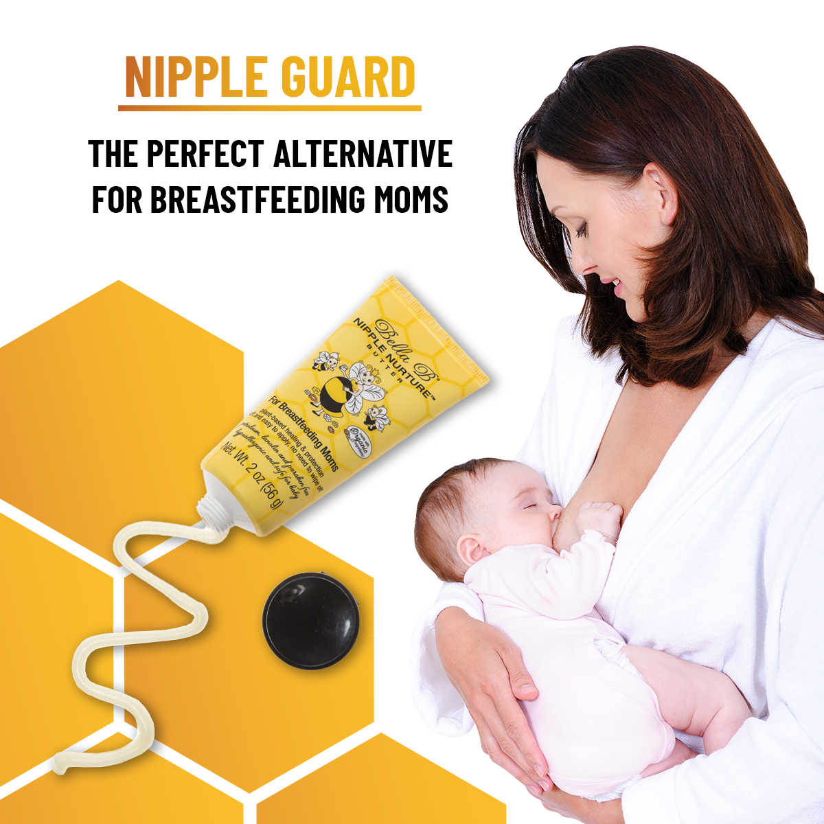 Bella B Gift Set - Nipple Nurture Butter 2 oz and Tummy Honey Butter 4 oz