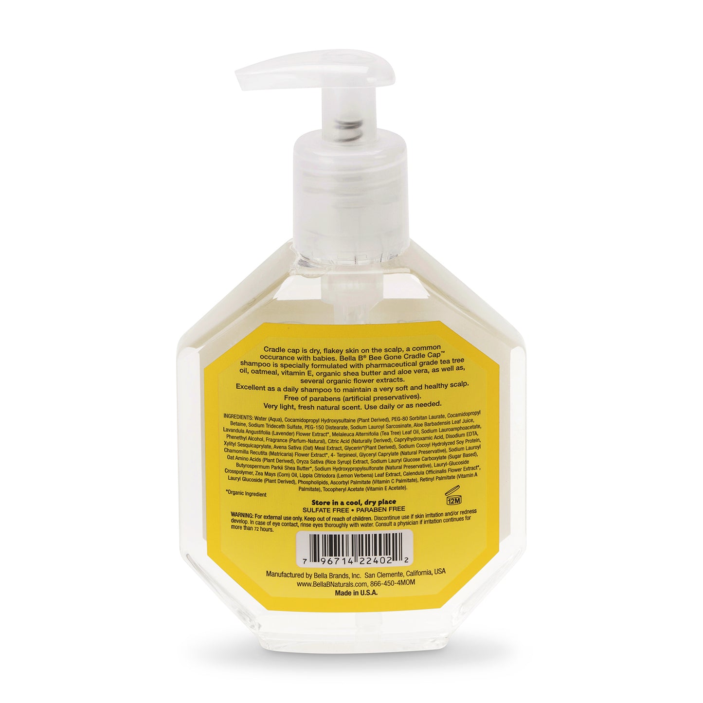 Bella B Bundle - Bee Gone Cradle Cap Baby Shampoo (2-Pack),