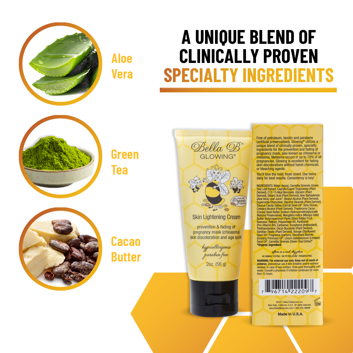 Bella B Bundle - Foaming Face Wash 4oz and Glowing Skin Lightener 2oz