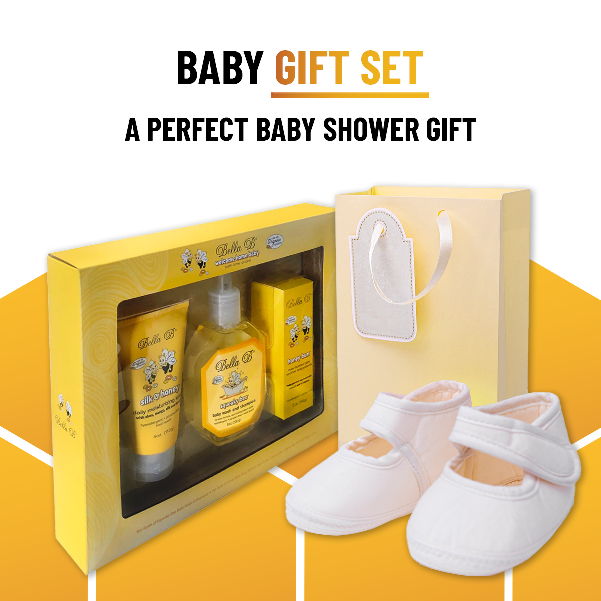 Bella B Gift Set - Welcome Home Baby 3 Piece