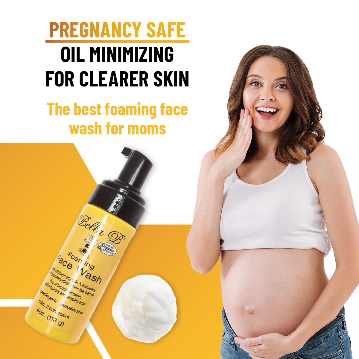 Bella B Bundle - Foaming Face Wash 4oz and Glowing Skin Lightener 2oz