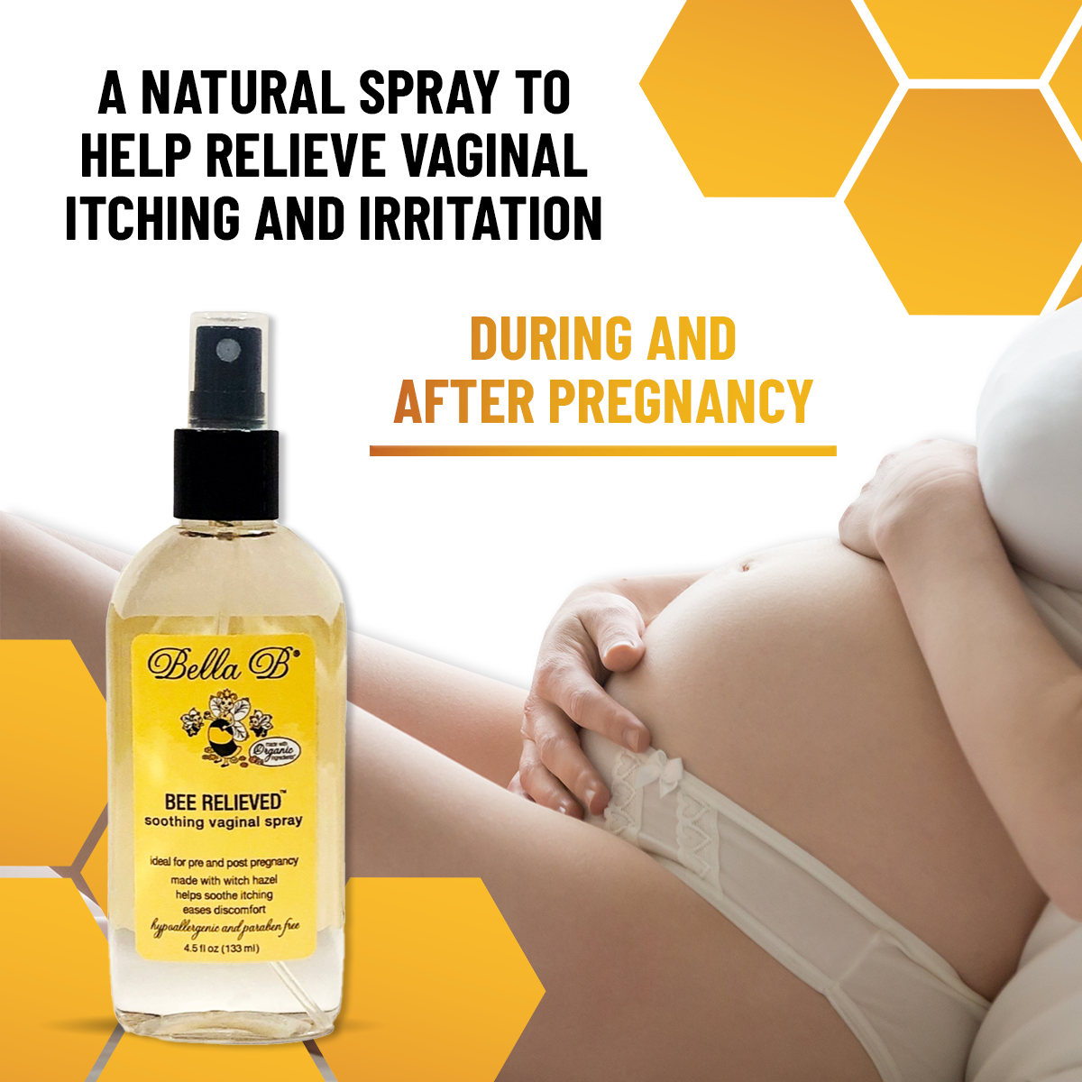 Bee Relieved Soothing Vaginal Spray 4.5oz