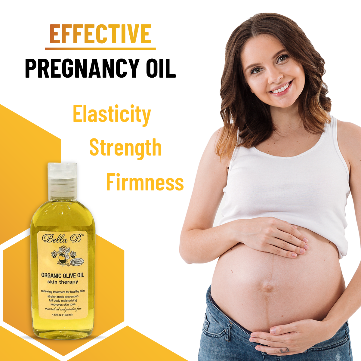 Organic Olive Oil Skin Therapy, 4.5oz Bottle