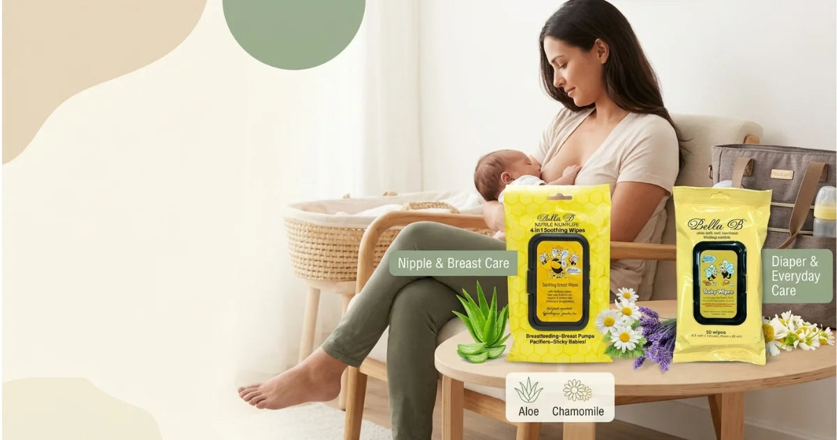 Breastfeeding Wipes vs Regular Wipes: Why the Difference Matters