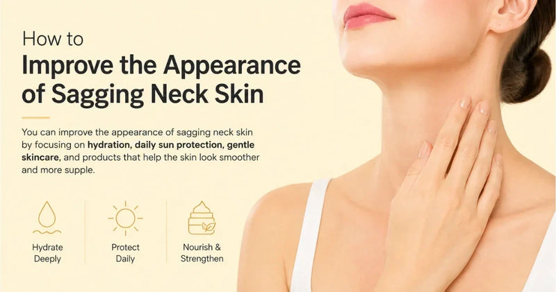 How to Improve the Appearance of Sagging Neck Skin