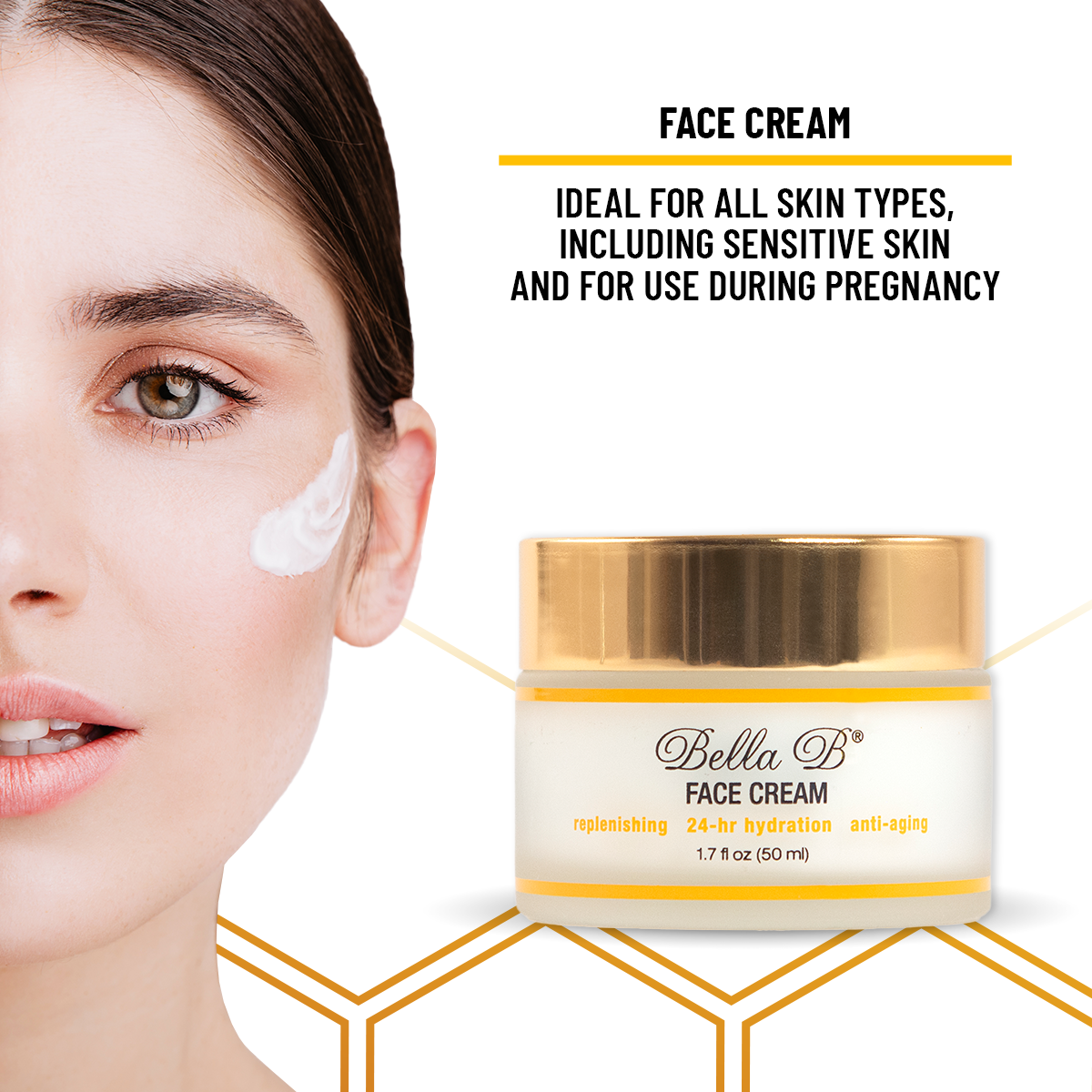 Bella B Gift Set - Face Cream 1.7oz and Eye Cream 0.5oz