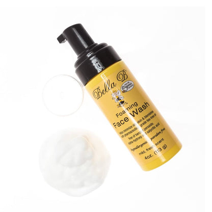 Bella B foaming face wash bottle 