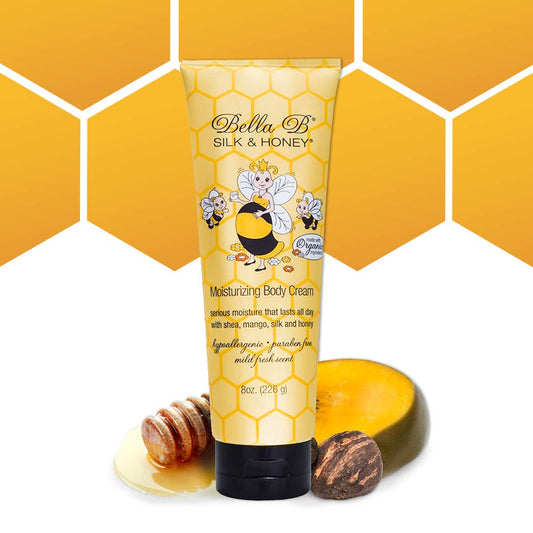 Silk and Honey Moisturizing Body Cream 8oz