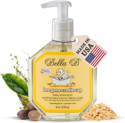Bee Gone Cradle Cap Baby Shampoo 8oz