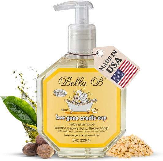 Bee Gone Cradle Cap Baby Shampoo 8oz