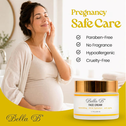 Pregnancy Safe Anti-Aging Face Cream for Daily Skin Protection Bella Brands Inc Pregnancy Safe Anti-Aging Face Cream for Daily Skin Protection Bella Brands Inc