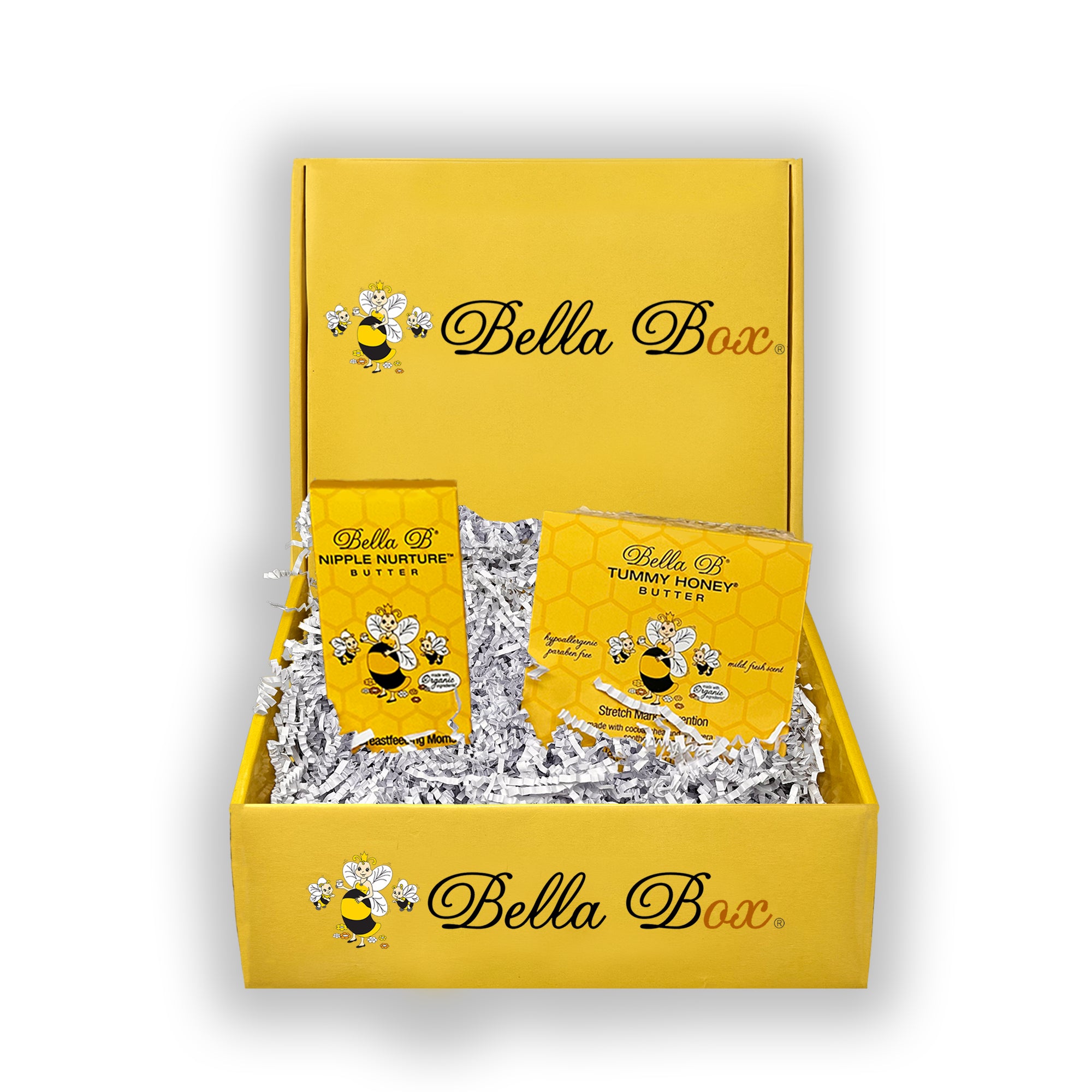 Bella B Gift Set - Nipple Nurture Butter 2 oz and Tummy Honey Butter 4 oz