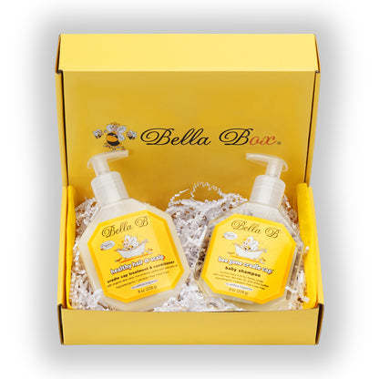Bella B Gift Set - Bee Gone Cradle Cap Shampoo and Healthy Hair & Scalp 8oz