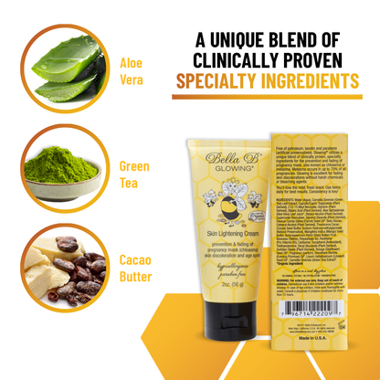 Bella B Bundle - Foaming Face Wash 4oz and Glowing Skin Lightener 2oz