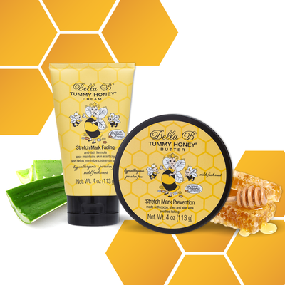Bella B Bundle - Tummy Honey Butter 4oz and Tummy Honey Cream 4oz