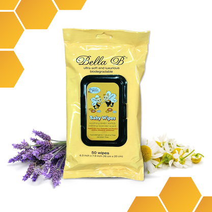 Soothing Baby Diaper Wipes 50ct - 3-Pack