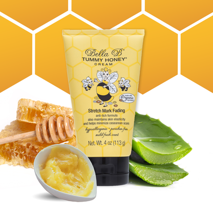 Tummy Honey Cream (Stretch Mark Fading Repair Cream ) 4oz