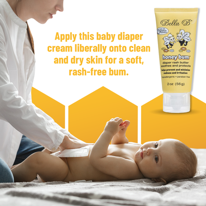 Honey Bum Baby Bottom Balm, 2 oz Tube