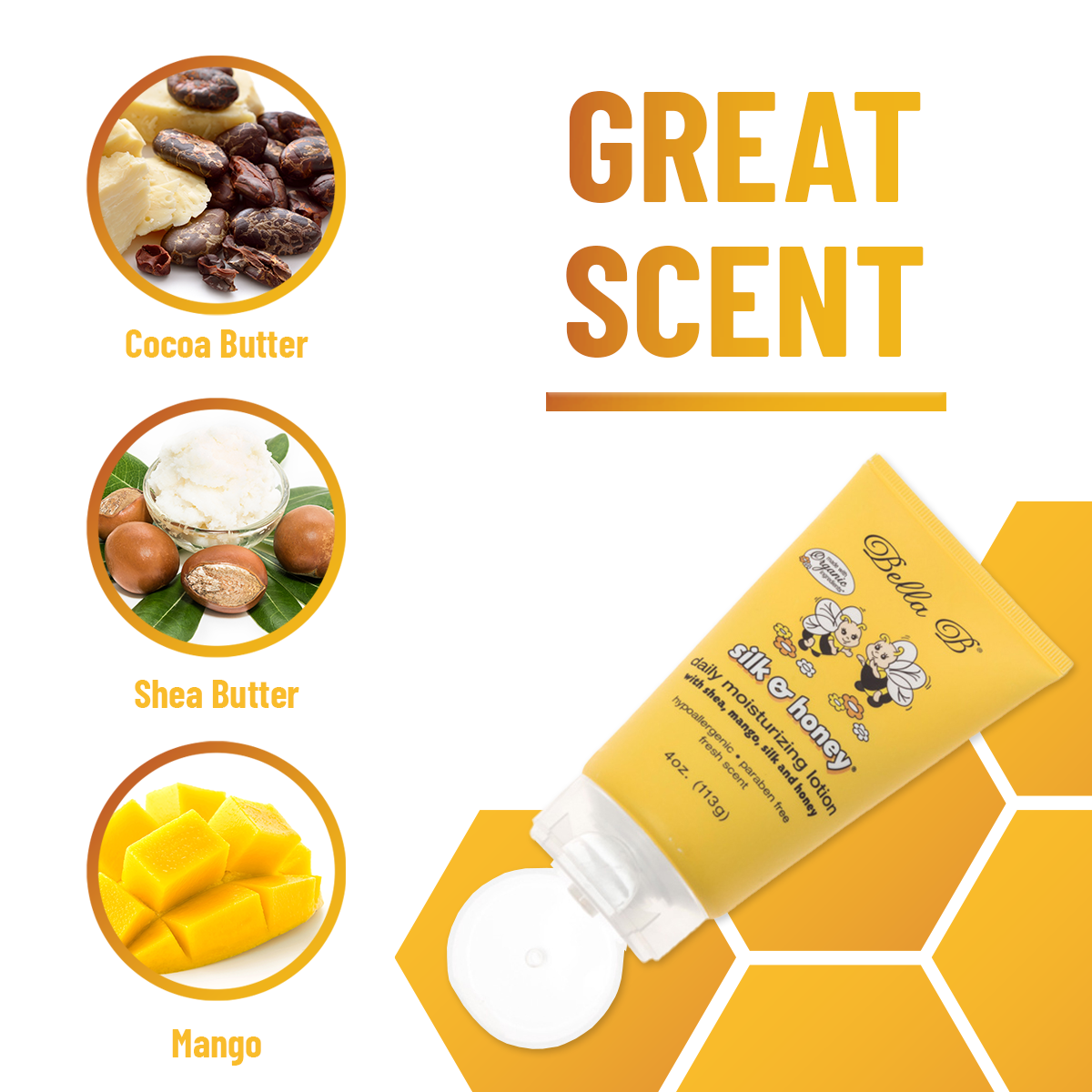 Silk and Honey Baby Daily Moisturizing Lotion 4oz