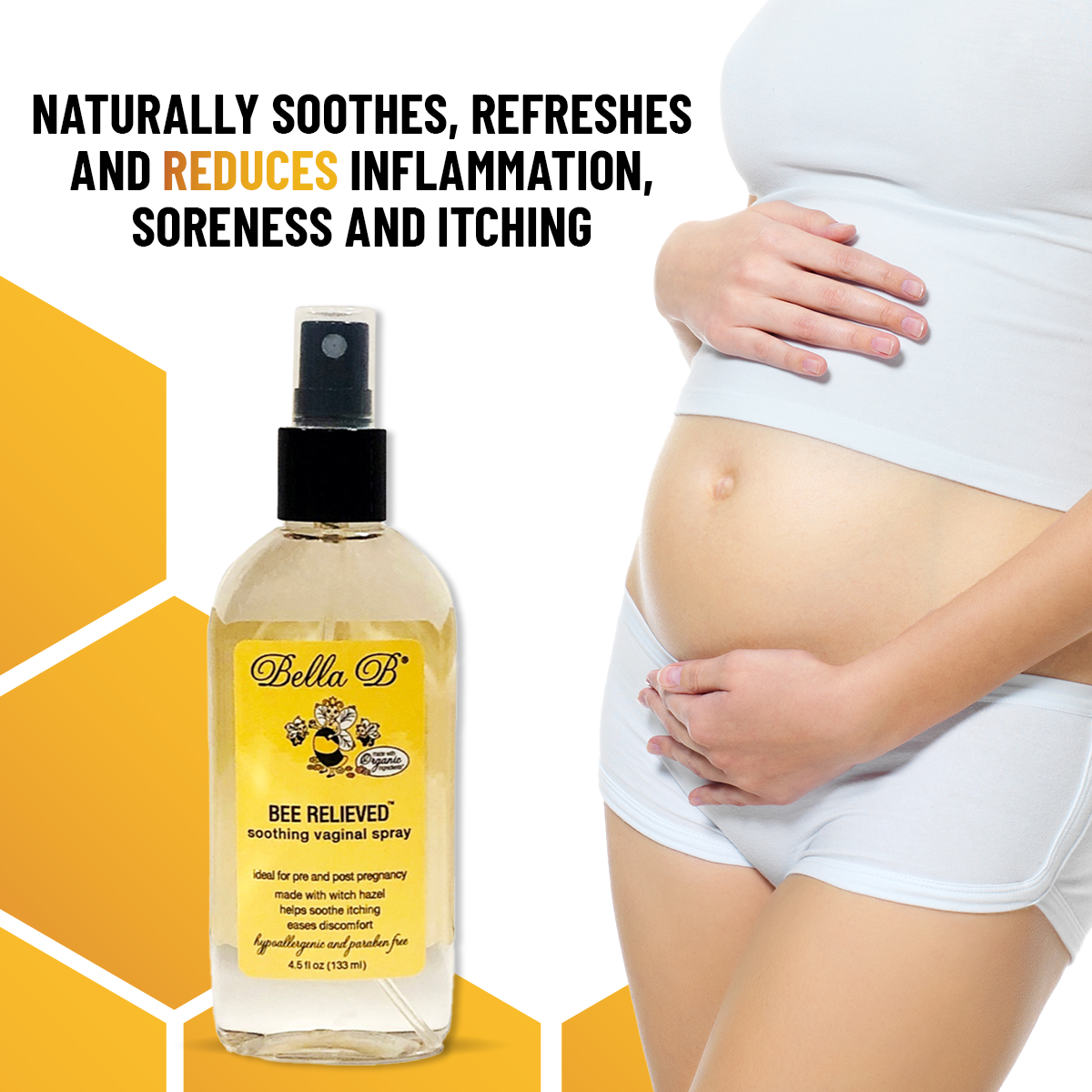 Bee Relieved Soothing Vaginal Spray 4.5oz