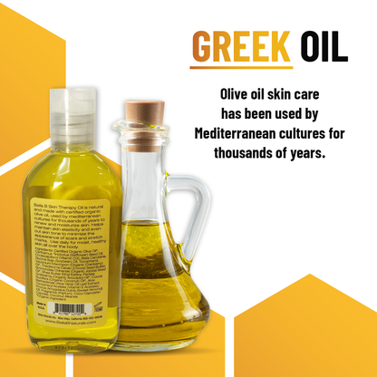 Organic Olive Oil Skin Therapy, 4.5oz Bottle