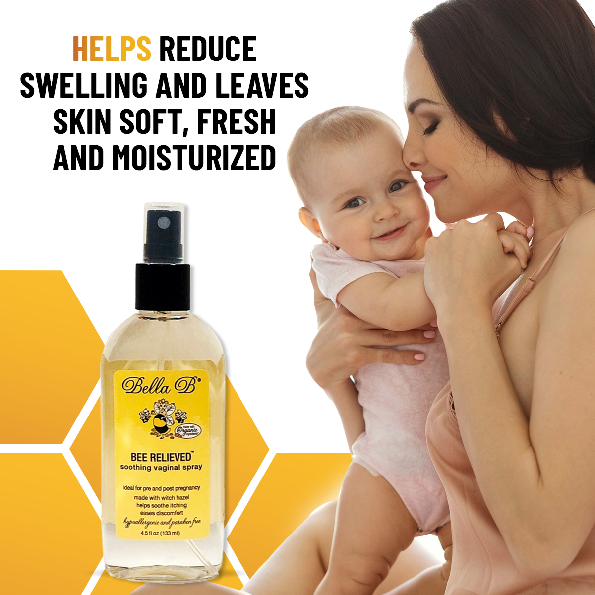 Bee Relieved Soothing Vaginal Spray 4.5oz