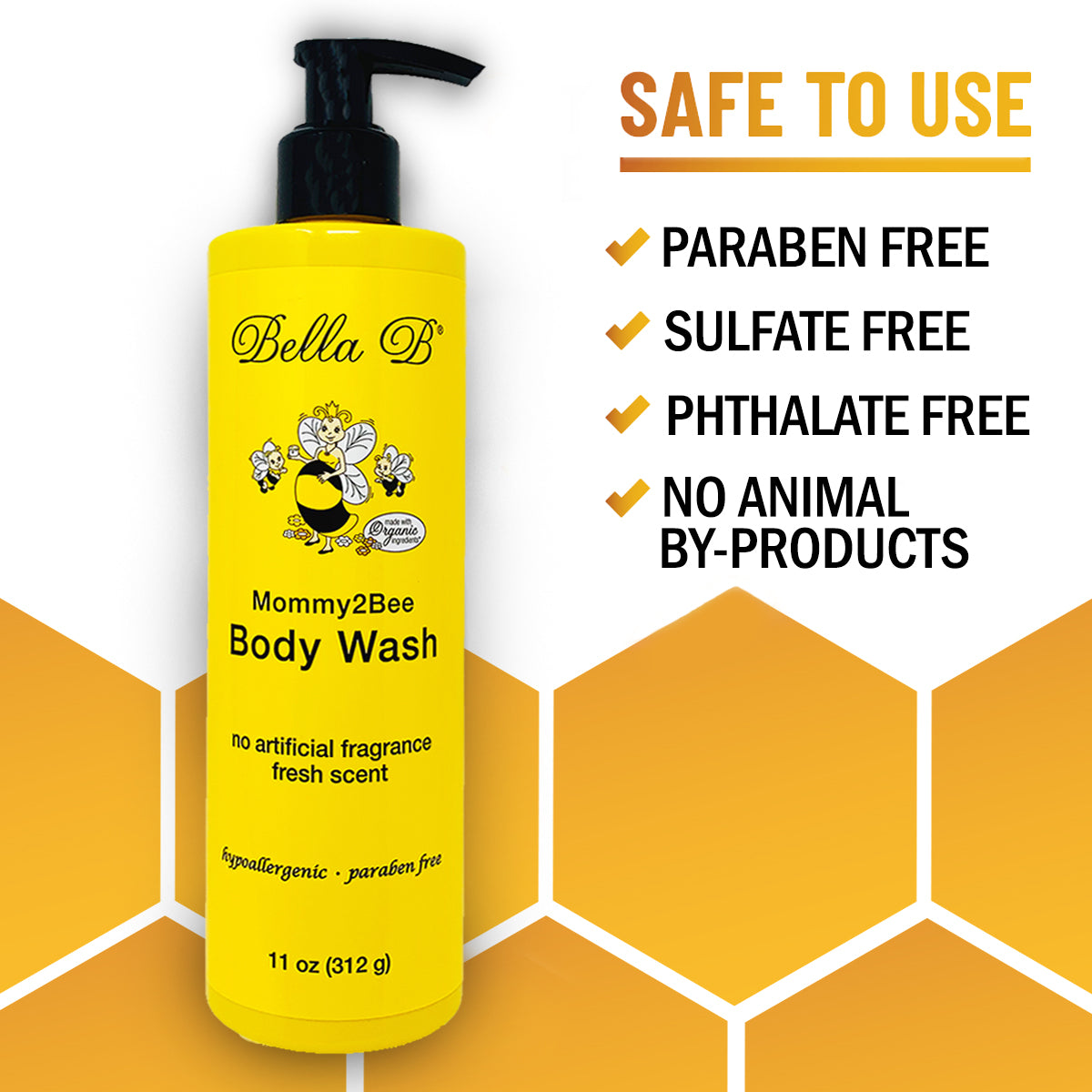 Mommy2Bee Body Wash 11oz