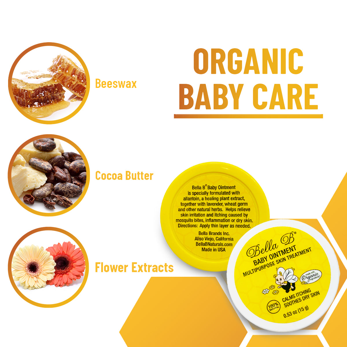 Baby Ointment Multipurpose Skin Treatment 0.5oz
