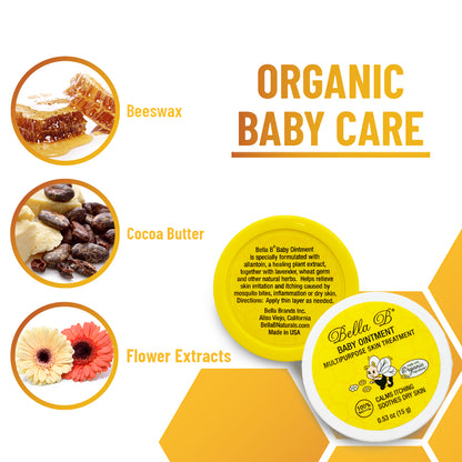 Baby Ointment Multipurpose Skin Treatment 0.5oz