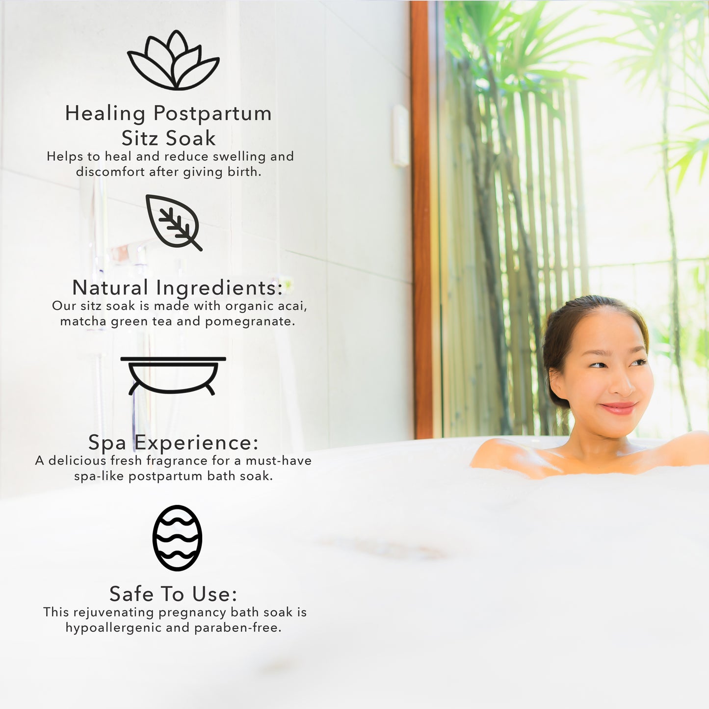 Bella B Bundle - Mama Soak Bath Powder 16oz and Bee Relieved Soothing Vaginal Spray 4.5oz